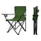 컵 홀더 저장 백과 야외 절첩식 캠핑 의자, 해변을 위한 가벼운 포터블, 낚시질한 바비큐
