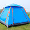 방풍 섬유유리 폴란드 캠핑 팝업 텐트 240x240x156cm 3 4 사람 침실