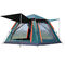 방풍 섬유유리 폴란드 캠핑 팝업 텐트 240x240x156cm 3 4 사람 침실