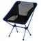 알루미늄 해변 캠핑 접는 의자 접을 수 있는 배낭 여행 캠프 의자